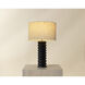 Oletto 29.5 inch 100.00 watt Beige / Black Table Lamp Portable Light